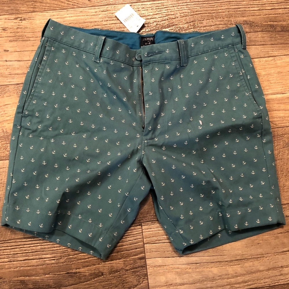 NWT Men’s JCrew Anchor Shorts 32W